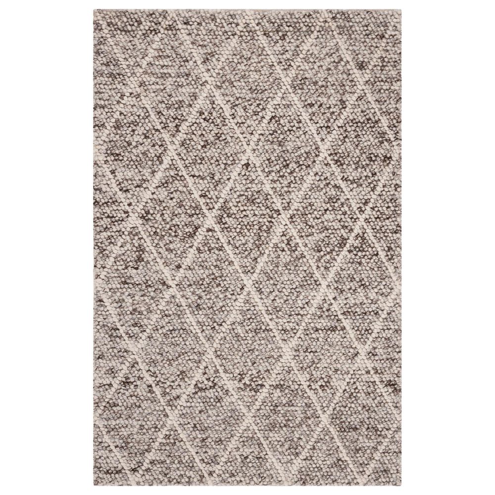 Safavieh Natura NAT712A 4" x 6" Ivory and Stone Area Rug, , large