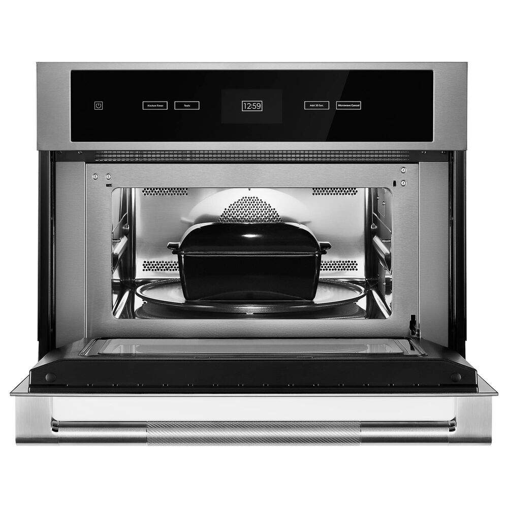 JennAir Rise 27&quot; Built-In Microwave Oven with Speed-Cook in Stainless Steel, , large