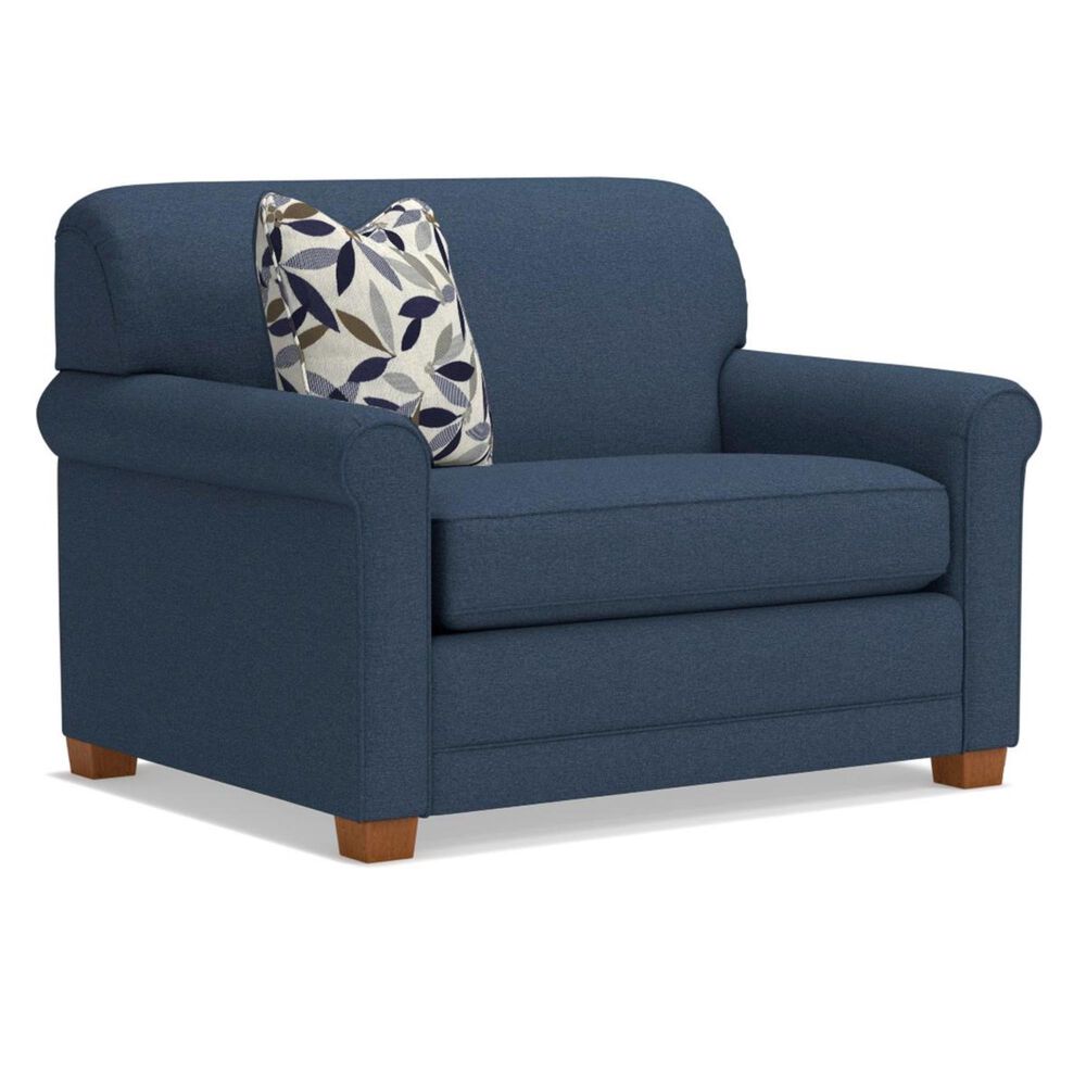 La-Z-Boy Amanda Premier SUPREME-COMFORT Twin Sleeper Sofa in Midnight, , large