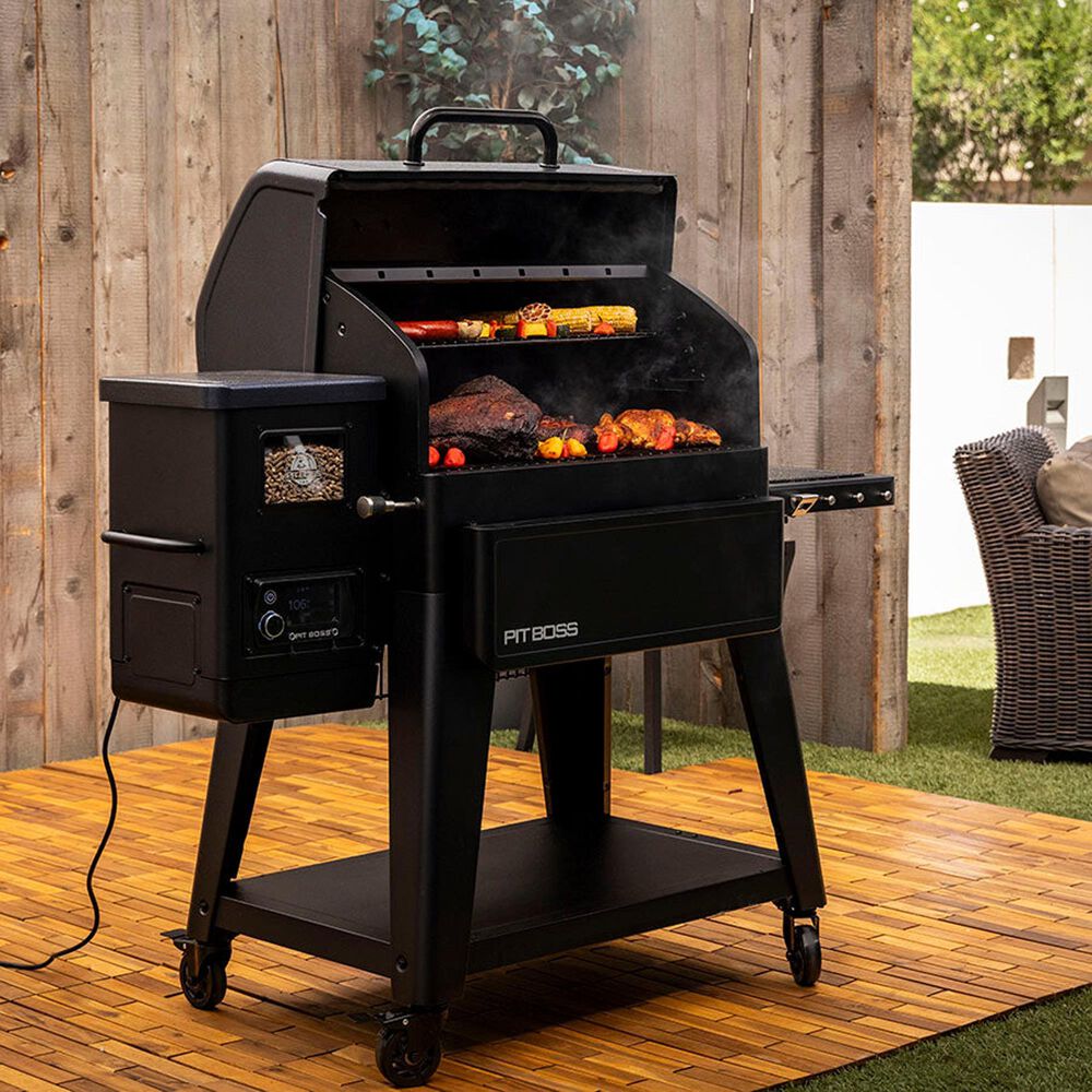 Pit Boss Navigator 1300 Connected Pellet Grill in Black, , large