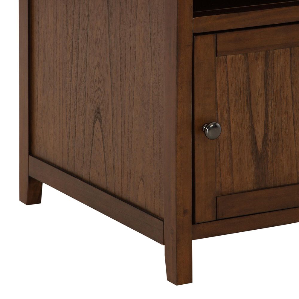 Ashley Treytown Chairside End Table in Warm Brown, , large