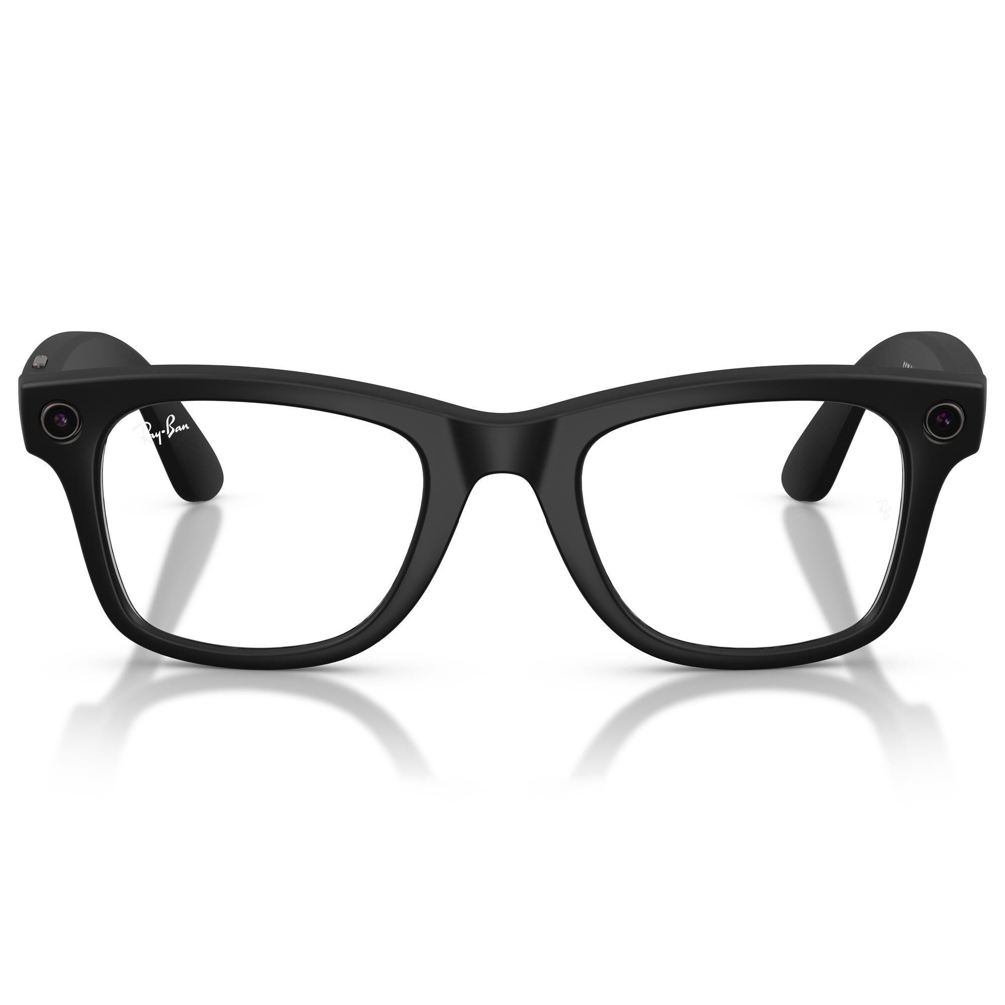 Rayban Glasses Wayfarer Gen 2 53mm Sunglasses with Meta AI, Clear