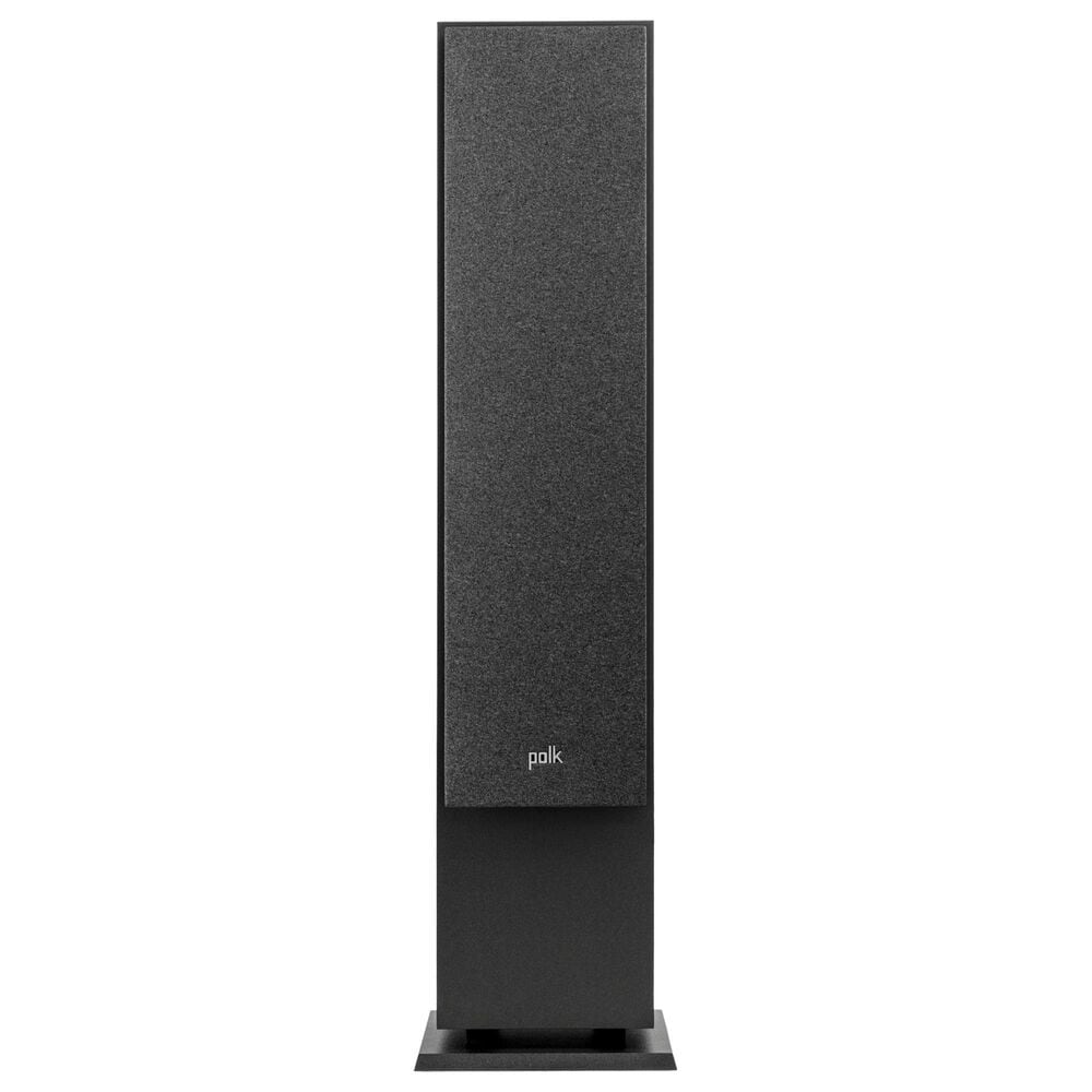 Polk 12&quot; Subwoofer + 6.5 Floorstanding Tower Speaker + 5.25 Center Channel Speaker + Denon 5.2 Channel AV 8K Receiver with HEOS Built-in in Black, , large