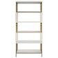 DHP Ella 5-Shelf Bookcase in White, , large