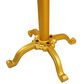 Carolina Chair and Table Elettra Adjustable Table in Elm and Gold, , large
