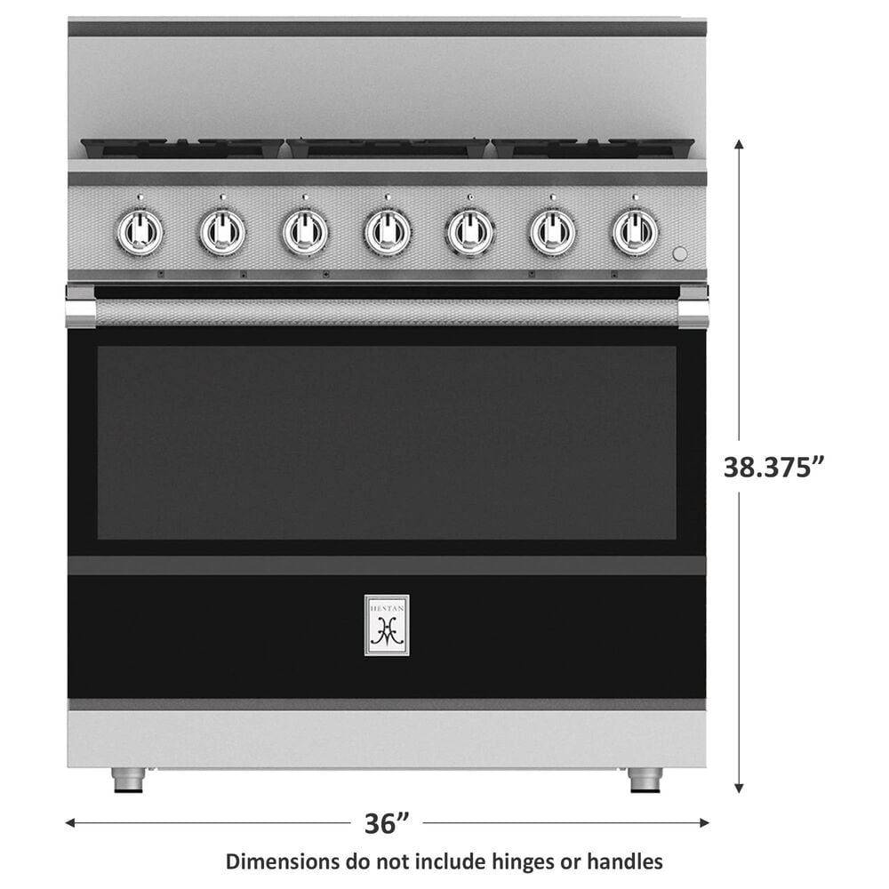 Hestan KRD Series 5.8 Cu. Ft. Slide-In Liquid Propane Gas Range with 5-Burner in Stealth, , large