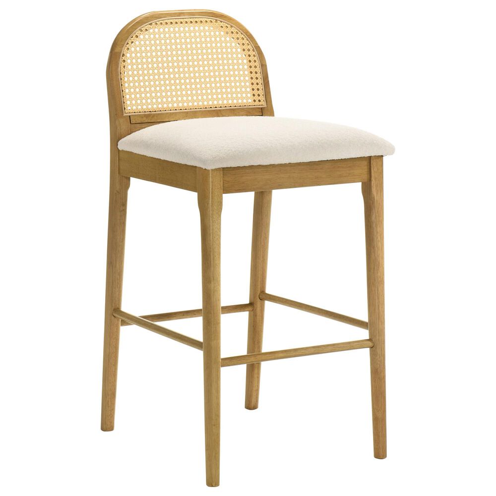 Armen Living Lucio Bar Height Stool in Amber Glow, , large