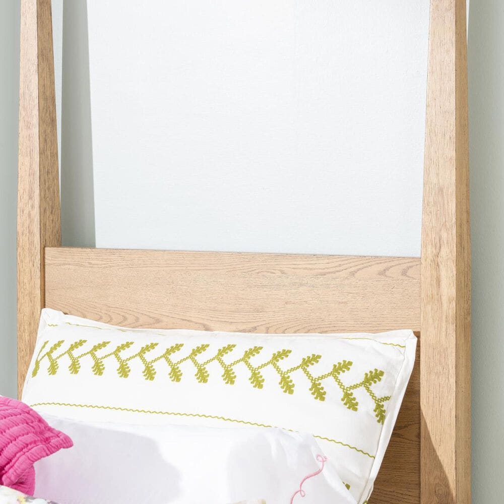 St Claire Home Today's Traditions Full Platform Poster Bed in Natural Hickory, , large
