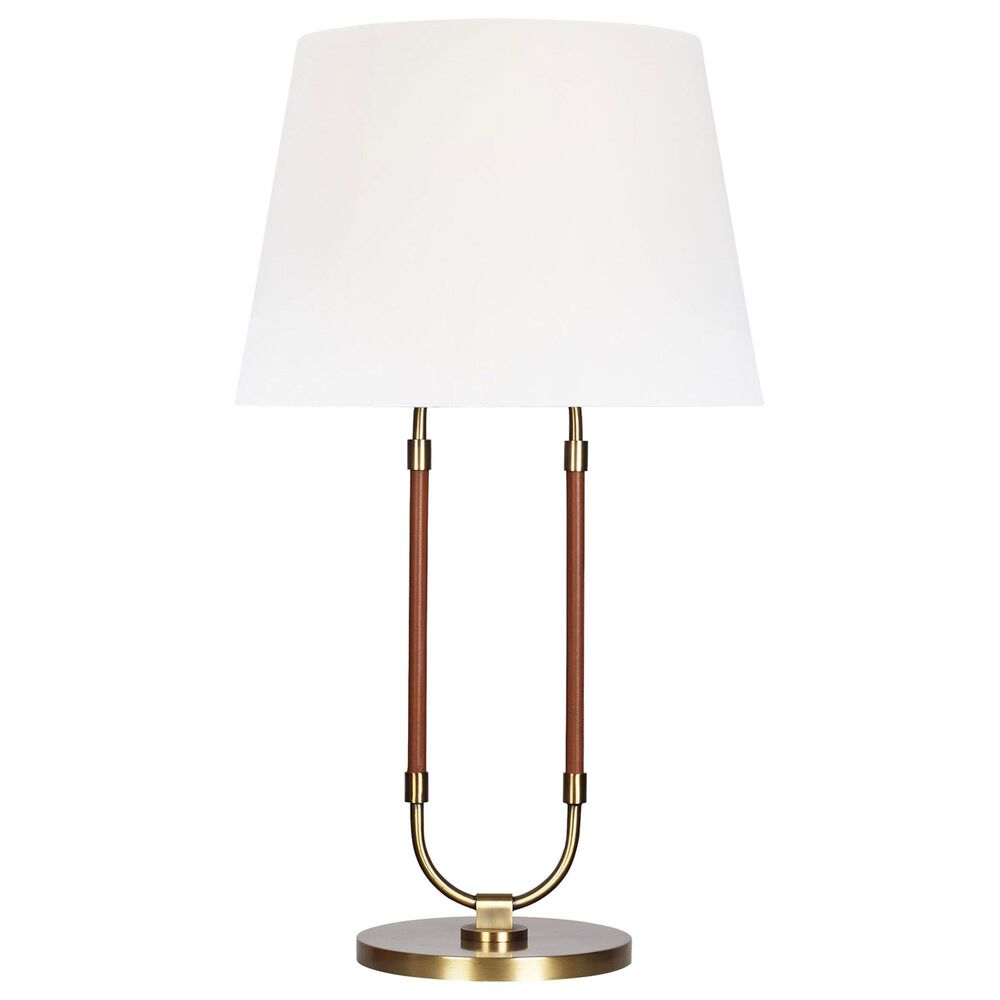 Visual Comfort & Co. Katie Table Lamp in Time Worn Brass, , large