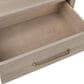 Urban Home Gardenia 2-Drawer Oak Wood Nightstand in Chai, , large