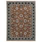 Oriental Weavers Keira Rust and Grey 7"10" x 10"10" Area Rug, , large