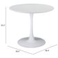 Zuo Modern Opus Dining Table in White - Table Only, , large
