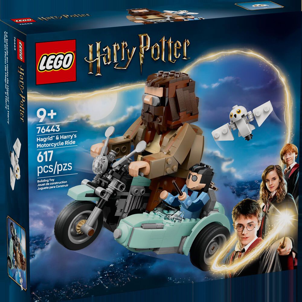 LEGO Harry Potter Hagrid &amp; Harry&#39;s Motorcycle Ride, , large