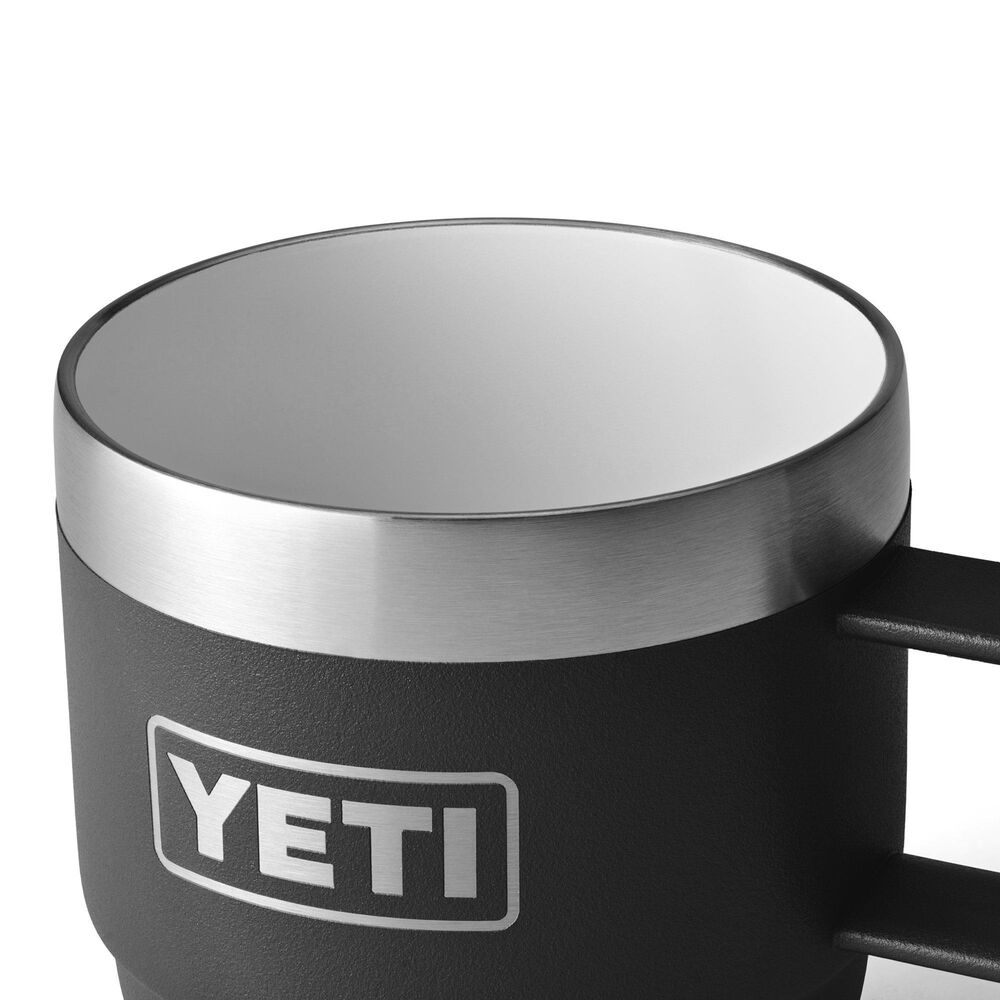 YETI Rambler 6 Oz Stackable Mug in Black &#40;Set of 2&#41;, , large