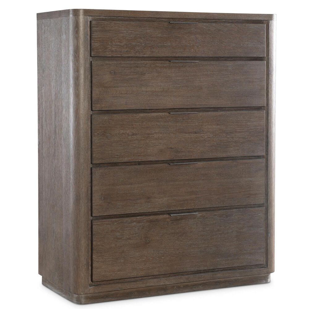 Bernhardt Outline 5-Piece King Panel Bedroom Set in Cassel, , large