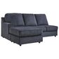 Ashley Maxon Place 2-Piece Left Facing Stationary Sectional in Navy, , large