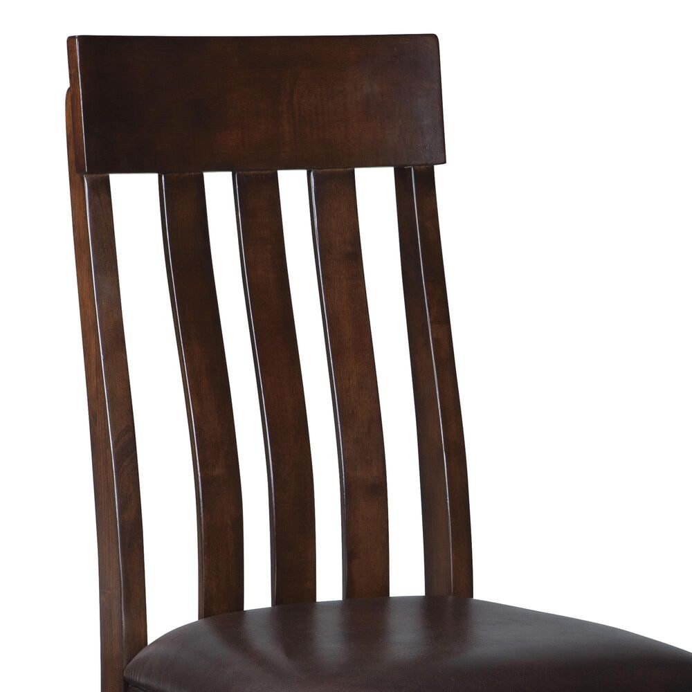 Ashley Haddigan Side Chair in Dark Brown, , large
