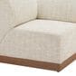 Zuo Modern Christy Outdoor Corner Chair in Beige, , large