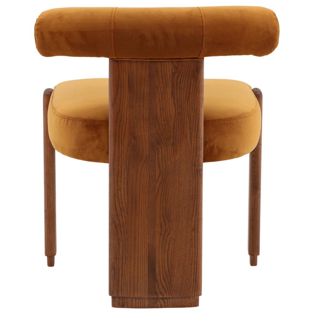 Blue Sun Designs Gwyneth Side Chair in Medium Brown, , large
