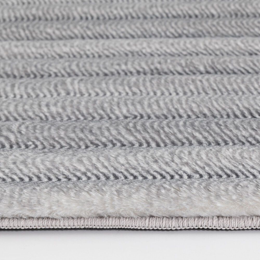 Central Oriental Talia Torin Light Gray 5' x 7' Area Rug, , large