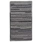 Capel Bayview 0036-345 8"6" Round Metal Area Rug, , large