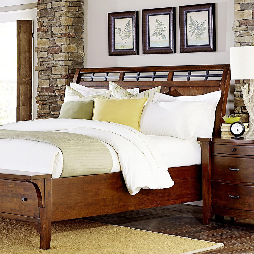 Napa Furniture Design Whistler Retreat 3-Drawer Nightstand in Dark Mango, , large
