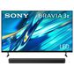 Sony 50" Class Bravia 3 II LED 4K HDR - Smart Google TV with 2 Channel Built-in Tweeter Soundbar in Black, , large