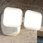 Vaxcel Theta 2-Light LED Outdoor Dusk-to-Dawn Flood Light in White, , large