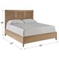 Universal Furniture Weekender Queen Panel Bed in Sand Dune, , large