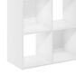 HOMLUX 6-Cube Cubic Storage Organizer Bookcase in White, , large
