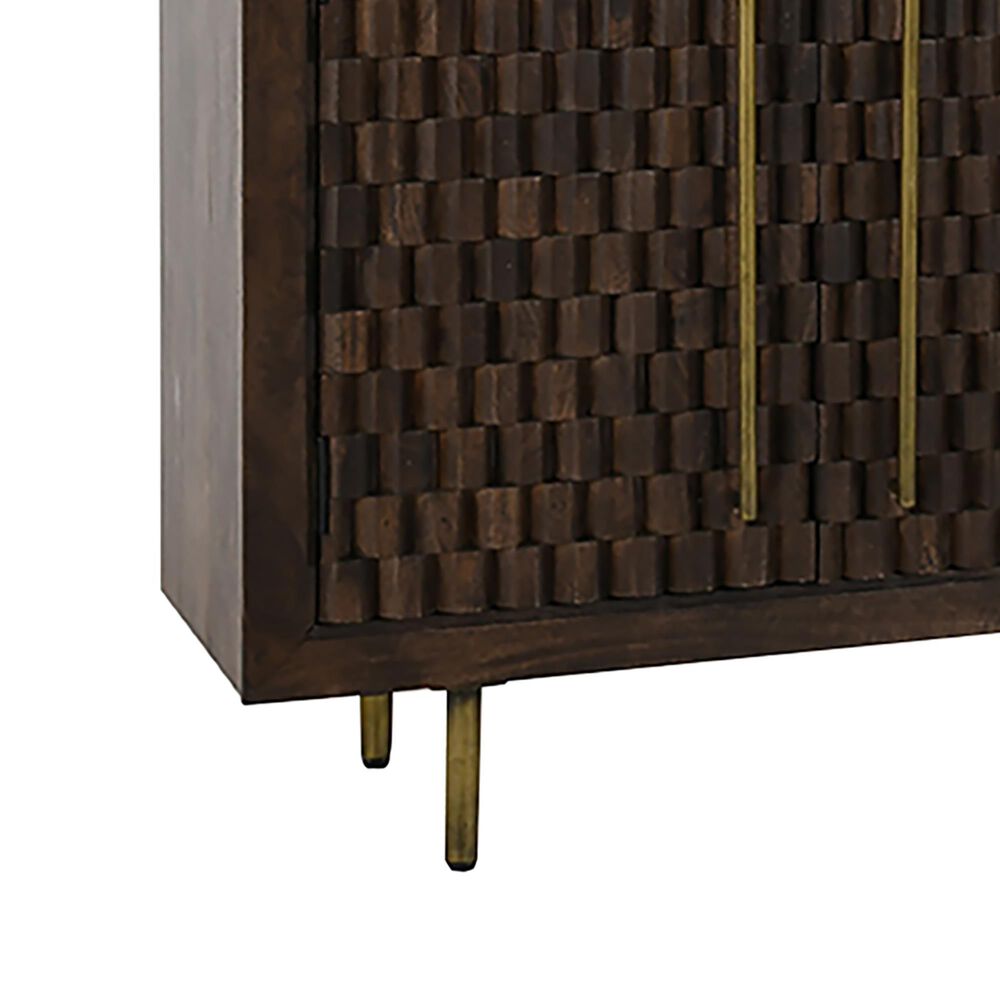 Classic Home Norwood Sideboard in Dark Brown, , large