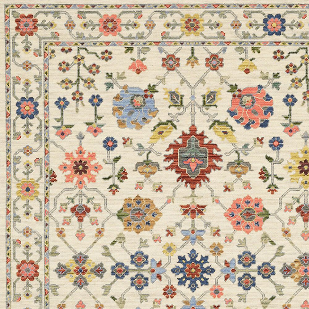 Oriental Weavers Lucca Floral Dance 2&#39; x 3&#39; Ivory Area Rug, , large