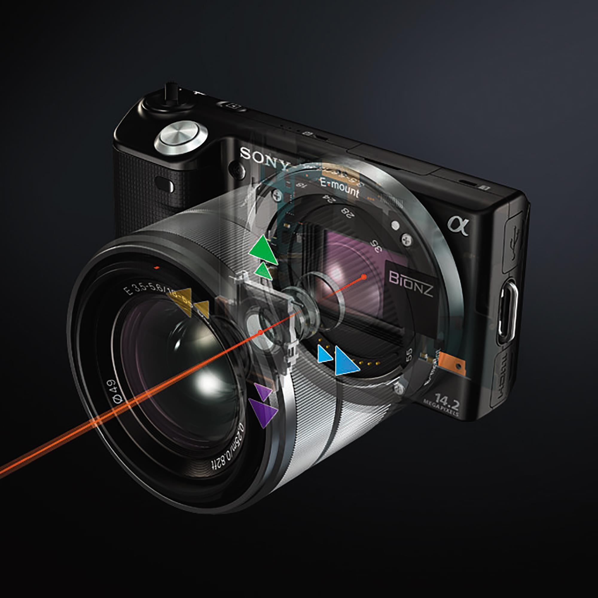 Sony FE 90mm f2.8 Macro G OSS Lens in Black