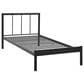 Modway Gwen Twin Platform Bed Frame in Brown, , large