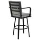Blue River Don 30" Patio Barstool in Dark Gray, , large