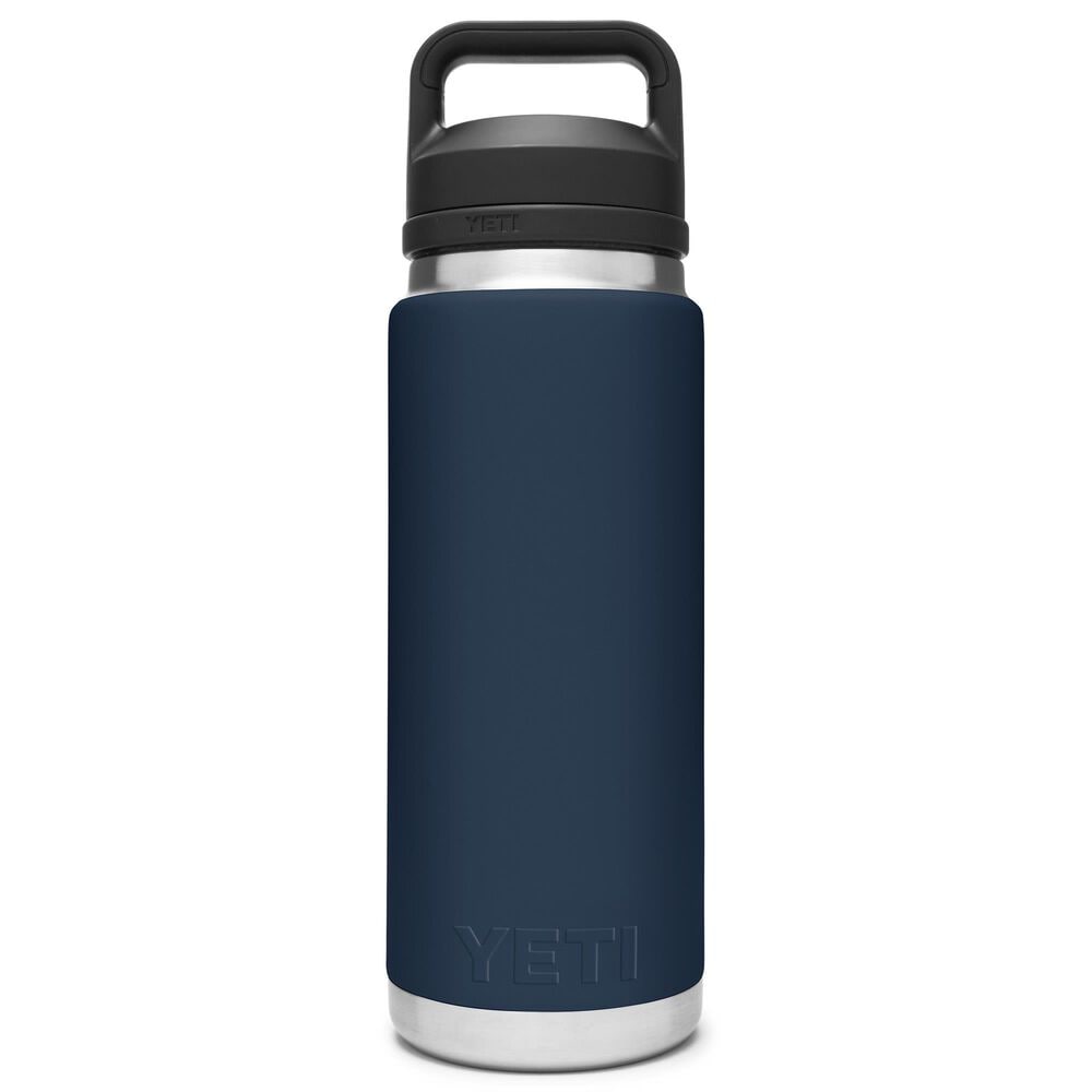 YETI Rambler 26 Oz Water Bottle with Chug Cap in Navy, , large