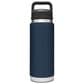YETI Rambler 26 Oz Water Bottle with Chug Cap in Navy, , large
