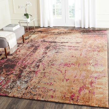 Safavieh Monaco MNC221F-3 3" x 5" Multi Area Rug, , large