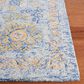 Safavieh Micro-Loop Oriental 5" x 8" Blue and Green Area Rug, , large
