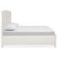 Nicolette Home Willowbrook Queen Storage Bed with Two Nightstands in Egg Shell White, , large