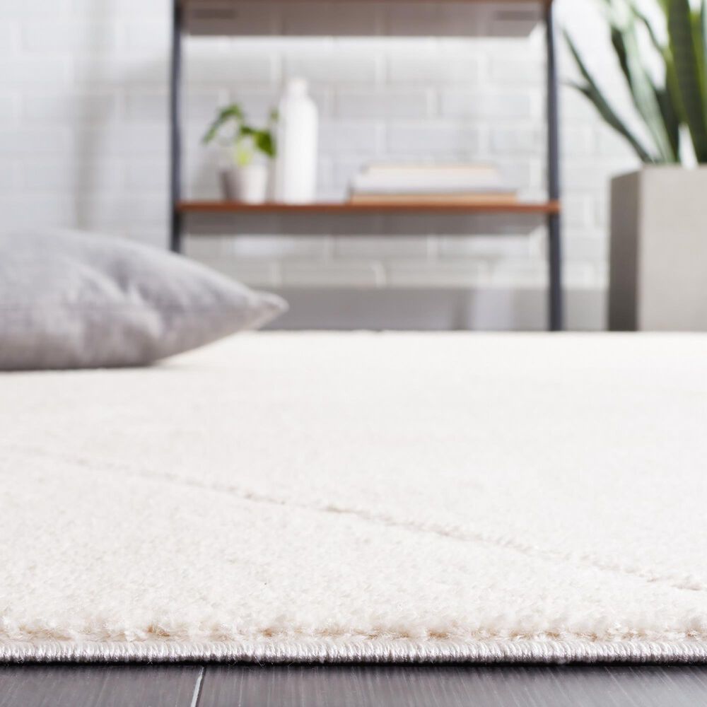 Safavieh Melody Geometric 2&#39;2&quot; x 8&#39; Ivory and Beige Runner, , large
