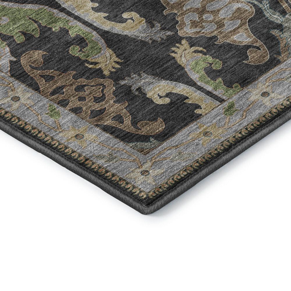 Dalyn Rug Company Hatay HY6 8&#39; x 10&#39; Black Area Rug, , large