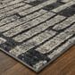 Feizy Kano 2"2" x 3" Charcoal Area Rug, , large
