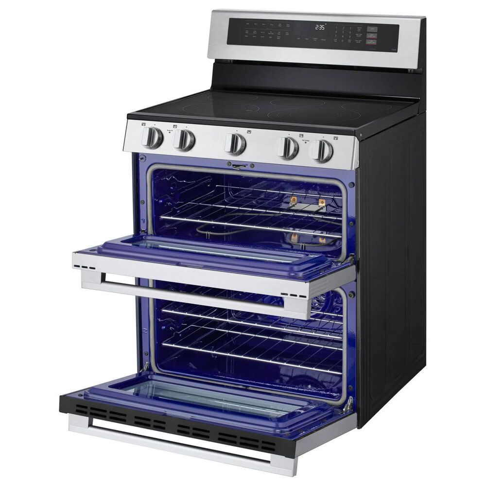 LG 7.3 Cu. Ft. Smart Electric Double Oven Freestanding Range in Stainless Steel, , large