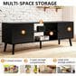 FDW 53.5" TV Stand in Black, , large
