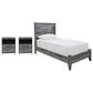 Ashley Baystorm 3-Piece Twin Panel Bed Set in Gray, , large