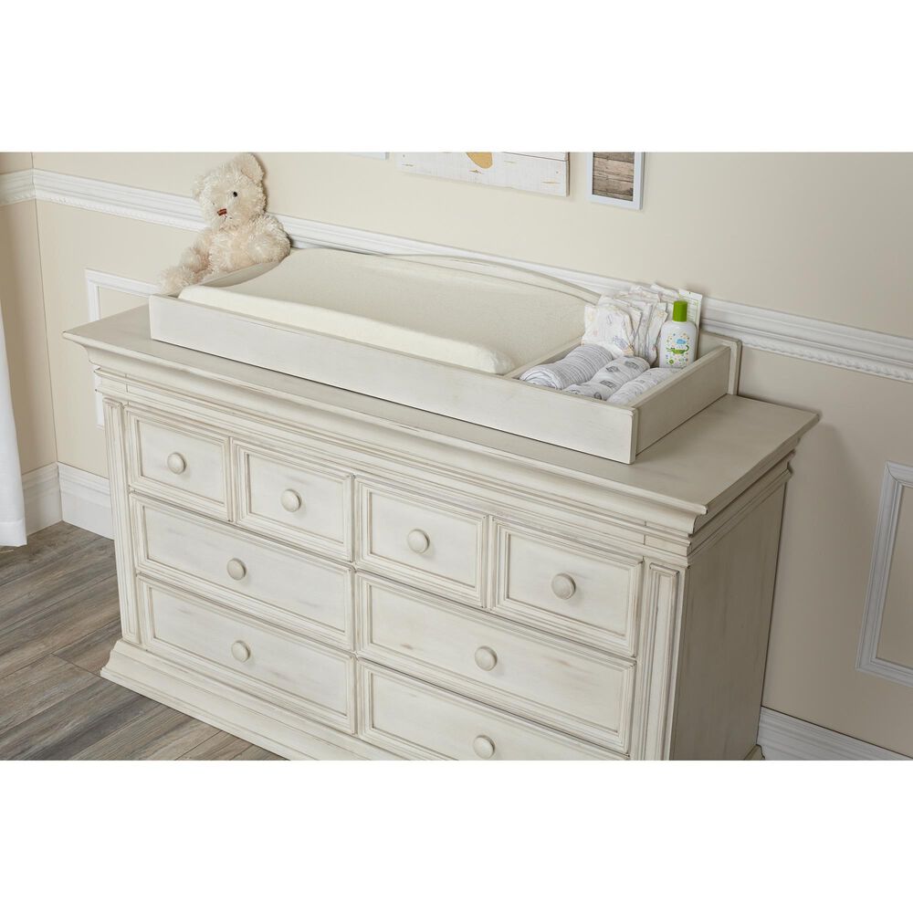 Baby Cache Vienna Changing Station in Antique White NFM
