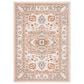 Safavieh Cabana CBN680B 6" x 9" Beige and Orange Indoor/Outdoor Area Performance Rug, , large