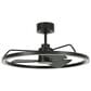 Beacon Lighting Lucci Air Cessna 28" Indoor Fandelier with Light and Remote Control in Black, , large
