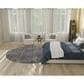Nourison Rustic Textures Grey and Beige 7"10" Round Area Rug, , large